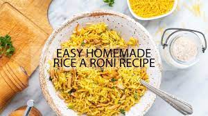 homemade rice a roni you ll never