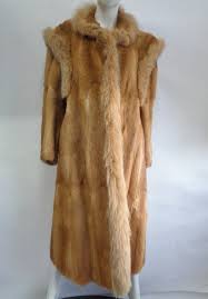 Excellent Chinese Mink Fox Fur Coat