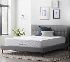 Qvc promotes an air mattress thats 40% puncture resistant & it pops on live tv! Lucid Comfort Collection 10 Gel Foam Mattress Queen Qvc Com