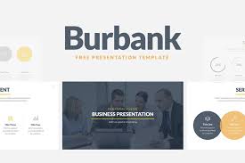 Burbank Free Business Proposal Presentation Template On Slideforest