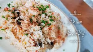 electric rice cooker prawn rice pilaf