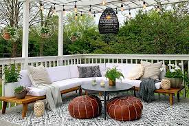 decorate outdoor space of your property