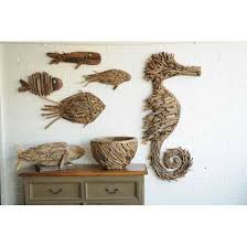 Driftwood Sea Horse Bathroom Sea