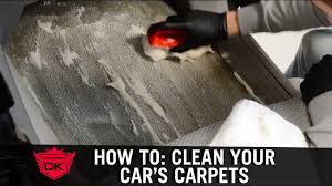 how to clean your car s carpets at home