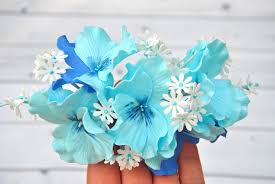 They all have high quality and reasonable price. Blue Pansy Hair Clip Flower Girl Viola Hair Piece Blue White Etsy Flower Girl Hair Clip Blue Hair Accessories Kids Hairstyles