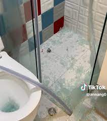 Bathroom Glass Door Shatters