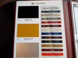 metallic harley davidson paint color chart