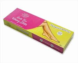 brown eco friendly ouch free wax strips