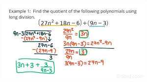 How To Divide Polynomials Precalculus