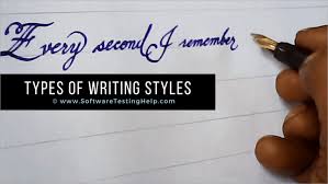 10 diffe types of writing styles