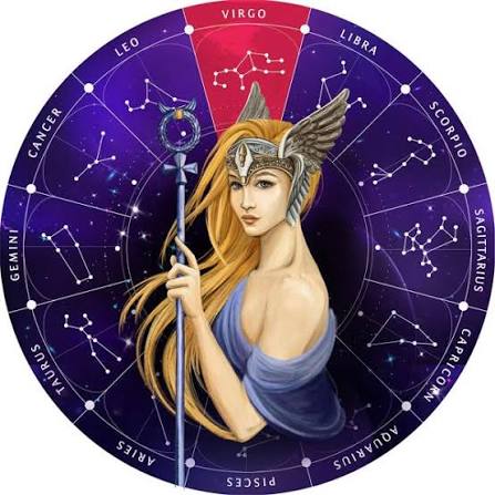 Puzzle in legno del segno zodiacale Vergine, 180 pezzi, oroscopo Ø 24 cm - Elettronica, Tecnologia e Tendenze