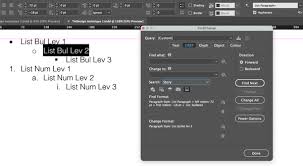 using indesign paragraph styles