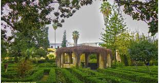 Jardínes del Palacio de los Ribera en Bornos - PajarrArcos