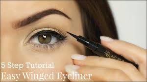 eyeliner tutorial 5 steps