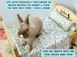 Reversible Bunny Bedding Set