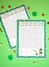 Check out my other st. St Patrick S Day Word Search Printable Happiness Is Homemade