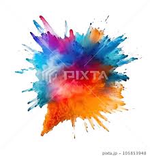 Bright Colorful Holi Paint Color Powder