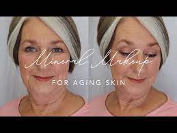 mineral makeup for aging skin natural