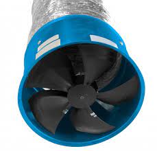 Solar Powered Crawl Space Fan Yellowblue