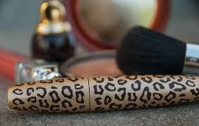 brown and black leopard print mascara