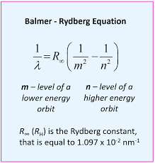 Rydberg Formula Chemistry Steps
