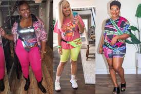 9 plus size outfits to wear to a 90s