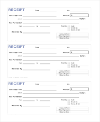 Sample Cash Receipt Forms 7 Free Documents In Pdf Word