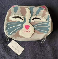 vera bradley cat cosmetic case in cat s