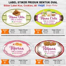 Stiker atau label untuk toples kue stiker untuk barang koleksi via rumahprintcetak.wordpress.com. Shopee Indonesia Jual Beli Di Ponsel Dan Online
