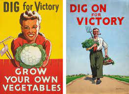 posters from when victory gardens