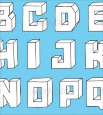 large alphabet letter templates designs