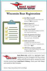 wisconsin boat registration boat