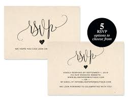 Rsvp Response Card Template Templates For Powerpoint 2016