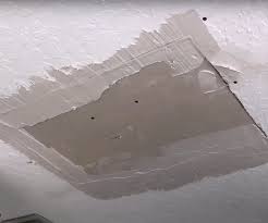 repair a ceiling with water damage