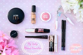 my daily makeup essentials beauty and