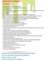 free spring cleaning checklist for kids