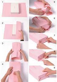 Simple Gift Wrapping Steps gambar png