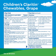 claritin allergy cine for kids