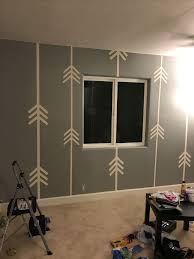 Diy Arrow Wall Used Frog Tape Diy