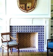 New Free Of Charge Fireplace Tile Blue