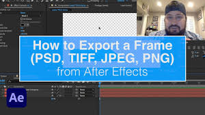 how to export a frame jpg png psd