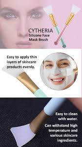 silicone face mask brush