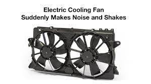 electric cooling fan noise shakes