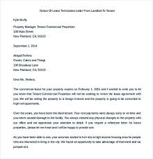 9 Lease Termination Letter Template