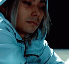 Chishiya has dyed gray hair that reaches his shoulders and a mole under his left eye. Alice In Borderland Chishiya Gif Aliceinborderland Chishiya Discover Share Gifs In 2021 Borderlands Alice Murakami