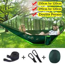Get 5% in rewards with club o! Hammock With Mosquito Net Outdoor Travel Camping Hanging Hammock Bed Mosquito Net Set Survival Kit Capacity With Storage Bag Buy From 31 On Joom E Commerce Platform