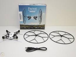 parrot rolling spider mini drone white