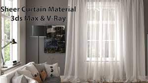 vray 3ds max sheer curtain you