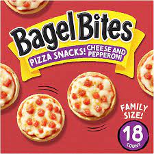 bagel bites three cheese pizza snacks