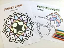 How Debt Free Coloring Charts Will Help You Hit Your